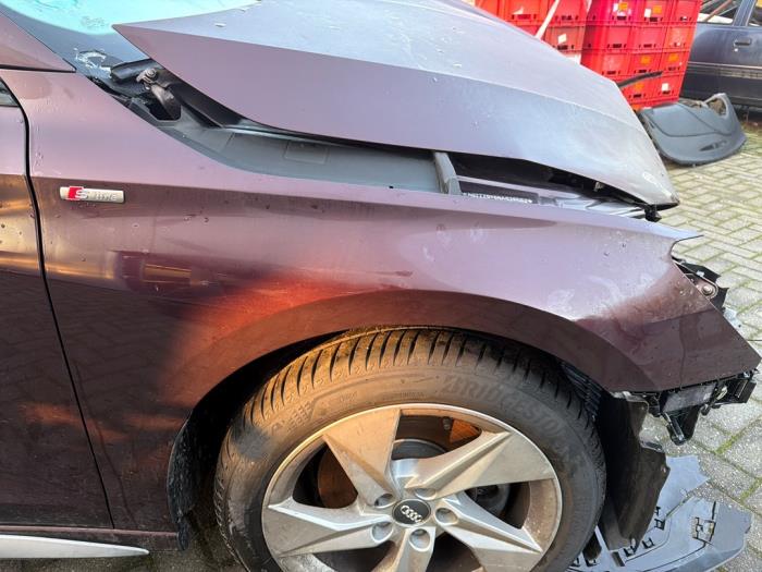 Audi A3 Sportback 1.5 35 TFSI 16V Mild Hybrid Sloopvoertuig (2020, Paars)