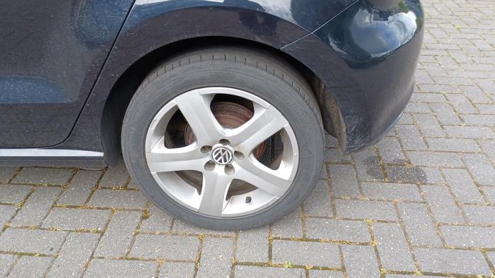 Volkswagen Polo V 1.2 12V Sloopvoertuig (2009, Zwart)