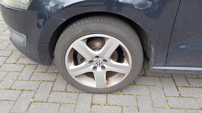 Volkswagen Polo V 1.2 12V Sloopvoertuig (2009, Zwart)