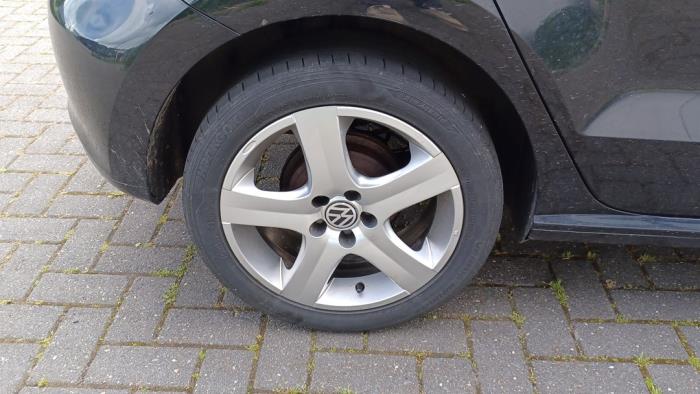 Volkswagen Polo V 1.2 12V Sloopvoertuig (2009, Zwart)