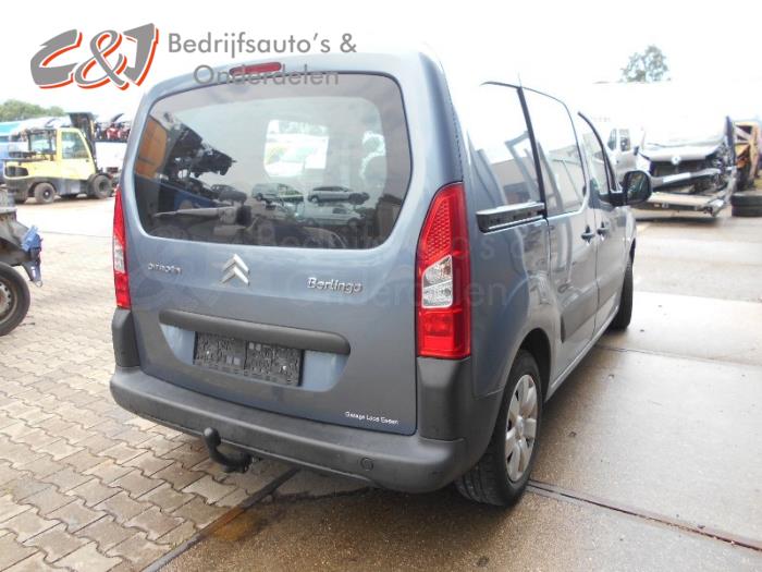 Citroen Berlingo 1.6 Hdi 75 Sloopvoertuig (2008, Blauw)