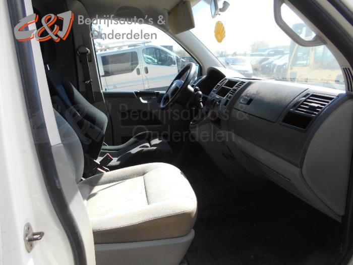 Volkswagen Transporter T5 1.9 TDi Sloopvoertuig (2003, Wit)