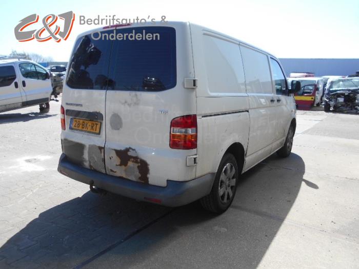 Volkswagen Transporter T5 1.9 TDi Sloopvoertuig (2003, Wit)