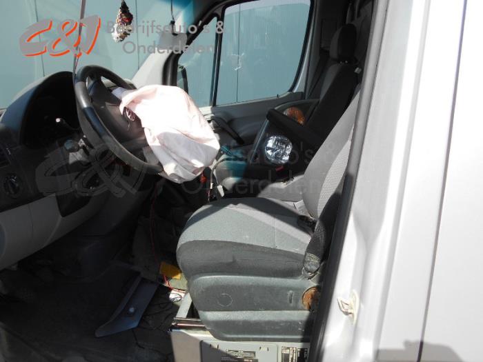 Volkswagen Crafter 2.0 BiTDI Sloopvoertuig (2013, Zilvergrijs)