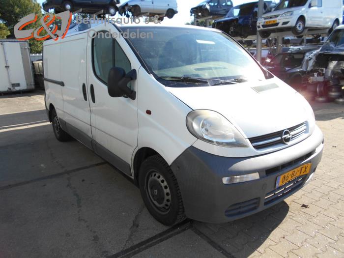 Opel Vivaro 1.9 DTI 16V Sloopvoertuig (2003, Wit)