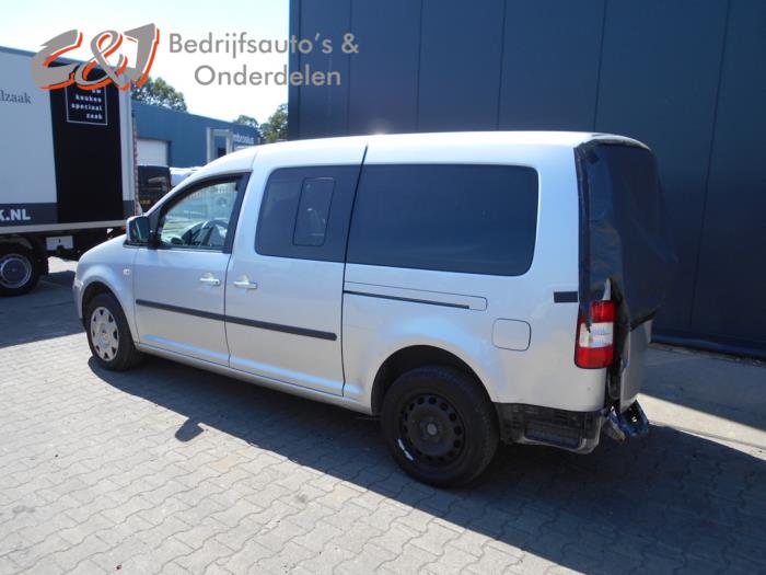 Volkswagen Caddy Combi III 1.9 TDI Sloopvoertuig (2009, Metallic, Zilver)