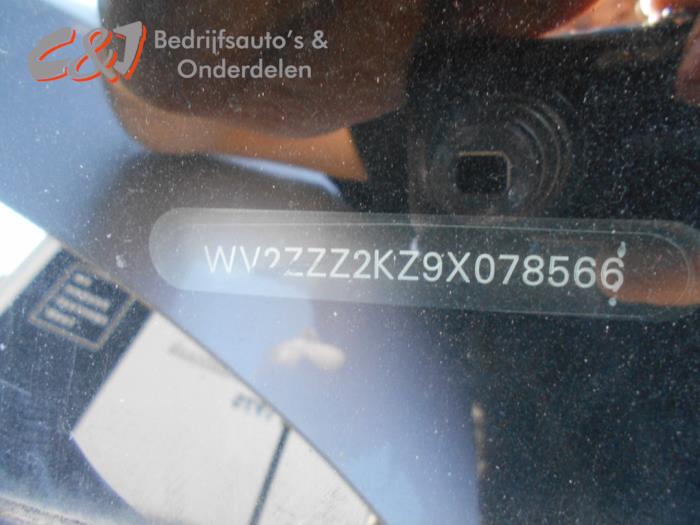 Volkswagen Caddy Combi III 1.9 TDI Sloopvoertuig (2009, Metallic, Zilver)