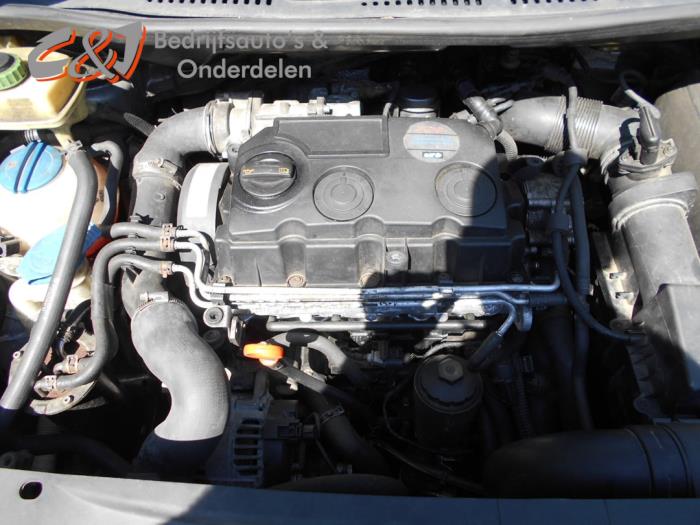 Volkswagen Caddy Combi III 1.9 TDI Sloopvoertuig (2009, Metallic, Zilver)