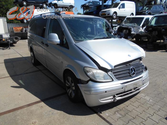 Mercedes Vito 2.2 115 CDI 16V Sloopvoertuig (2004, Metallic, Zilvergrijs)