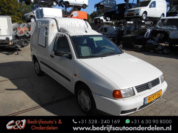 Volkswagen Caddy II 1.9 SDI Sloopvoertuig (2001, Wit)