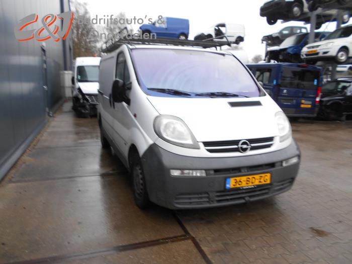 Opel Vivaro 1.9 DI Sloopvoertuig (2002, Wit)