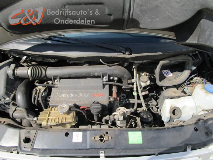 Mercedes V V-220 2.2 CDI 16V Sloopvoertuig (2003, Metallic, Zilvergrijs)