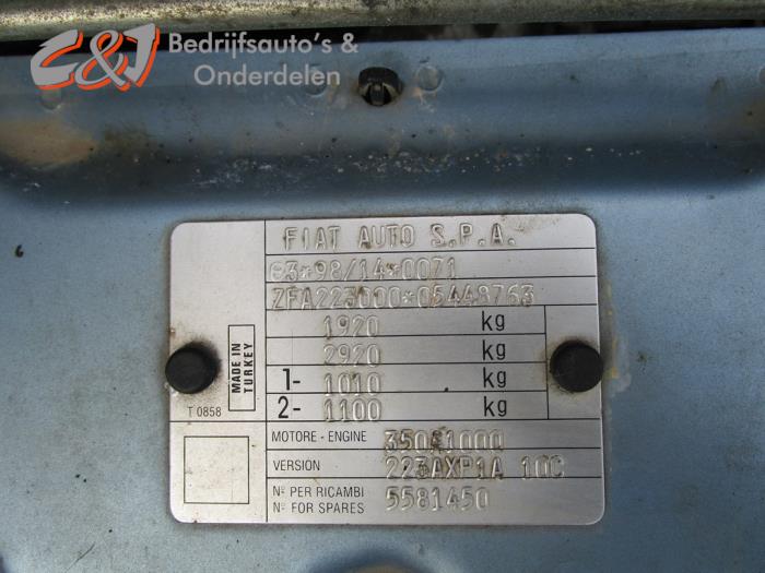 Fiat Doblo 1.4 Sloopvoertuig (2006)