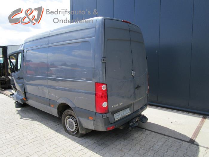 Volkswagen Crafter 2.0 BiTDI Sloopvoertuig (2016, Grijs)