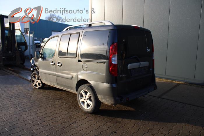 Fiat Doblo 1.9 JTD Multijet Sloopvoertuig (2008, Zwart)