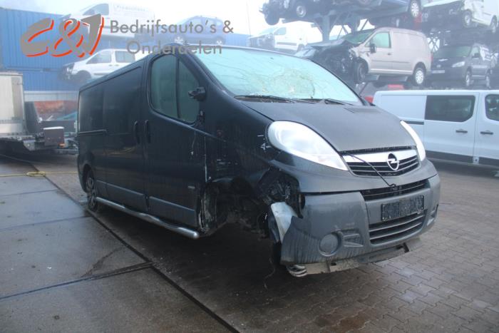 Opel Vivaro 2.0 CDTI Sloopvoertuig (2010, Zwart)