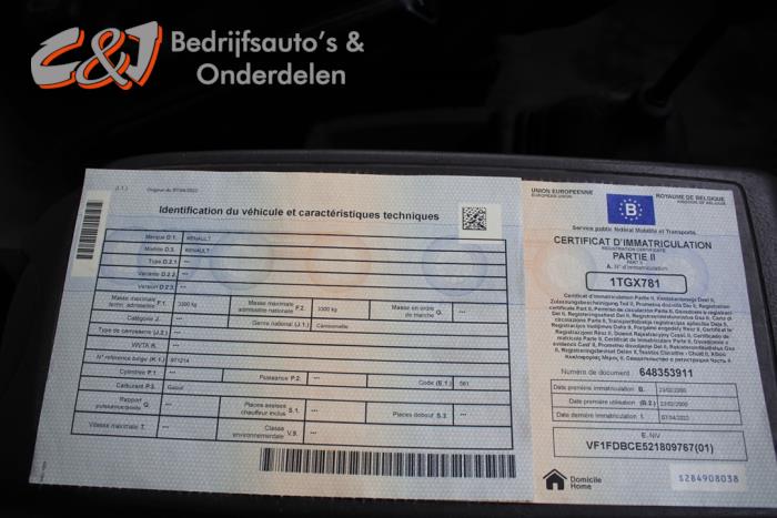 Renault Master II 2.8 dTi Sloopvoertuig (2000, Groen)