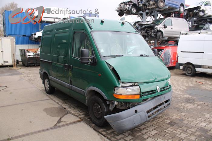 Renault Master II 2.8 dTi Sloopvoertuig (2000, Groen)