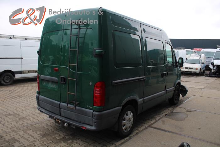 Renault Master II 2.8 dTi Sloopvoertuig (2000, Groen)