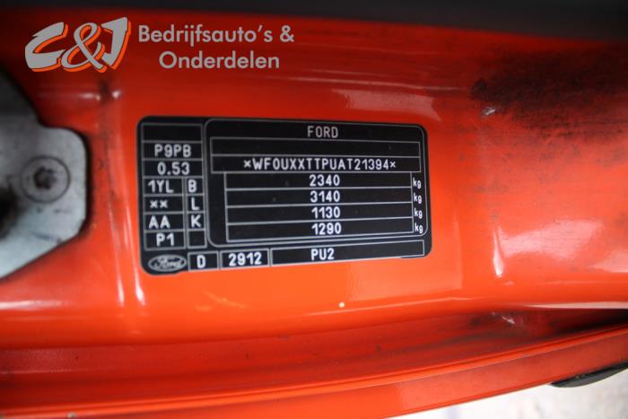 Ford Transit Connect 1.8 TDCi 90 DPF Sloopvoertuig (2010, Oranje)