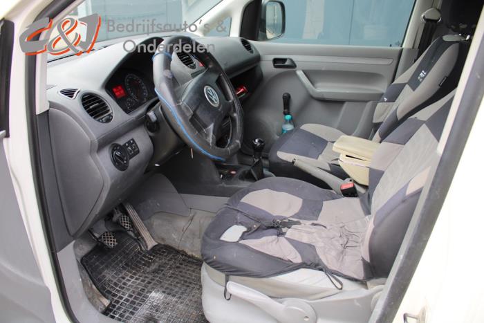 Volkswagen Caddy III 2.0 SDI Sloopvoertuig (2004, Wit)