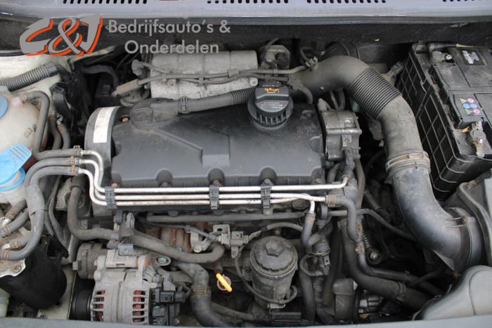 Volkswagen Caddy III 2.0 SDI Sloopvoertuig (2004, Wit)