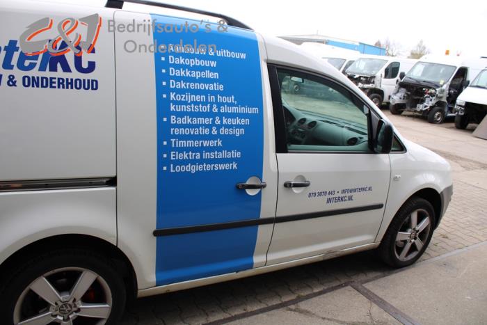 Volkswagen Caddy III 2.0 SDI Sloopvoertuig (2004, Wit)