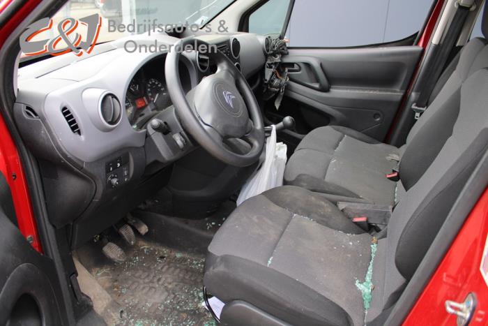 Citroen Berlingo 1.6 Hdi, BlueHDI 75 Sloopvoertuig (2017, Rood)