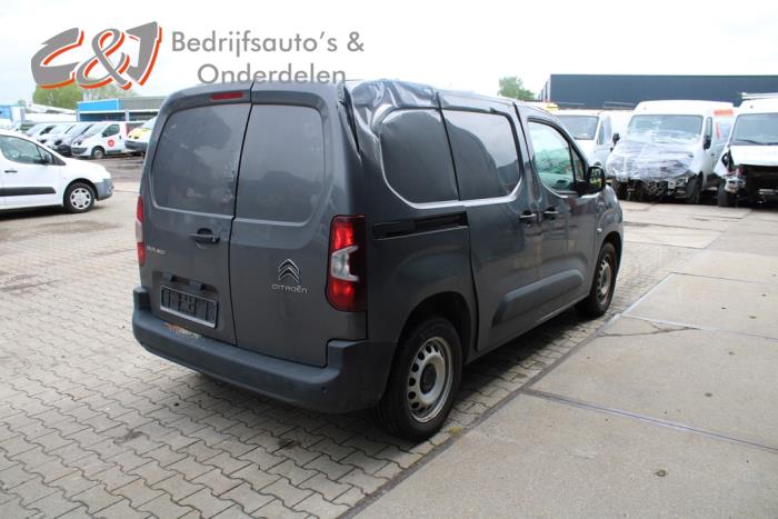 Citroen Berlingo 1.6 BlueHDI 100 Sloopvoertuig (2019, Grijs, Moonmist)