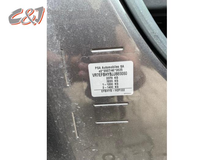 Citroen Berlingo 1.6 BlueHDI 100 Sloopvoertuig (2019, Grijs, Moonmist)