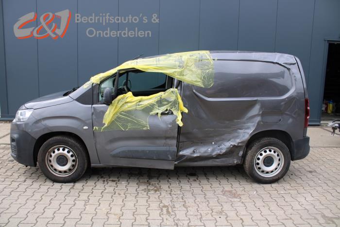 Citroen Berlingo 1.6 BlueHDI 100 Sloopvoertuig (2019, Grijs, Moonmist)