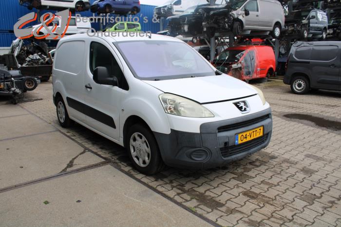 Peugeot Partner 1.6 HDI 75 16V Sloopvoertuig (2008, Wit)