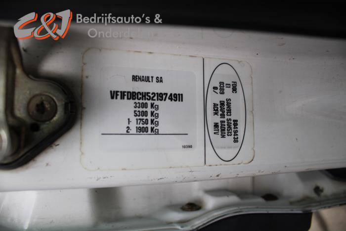 Renault Master II 2.8 dTi T33 Sloopvoertuig (2000, Wit)