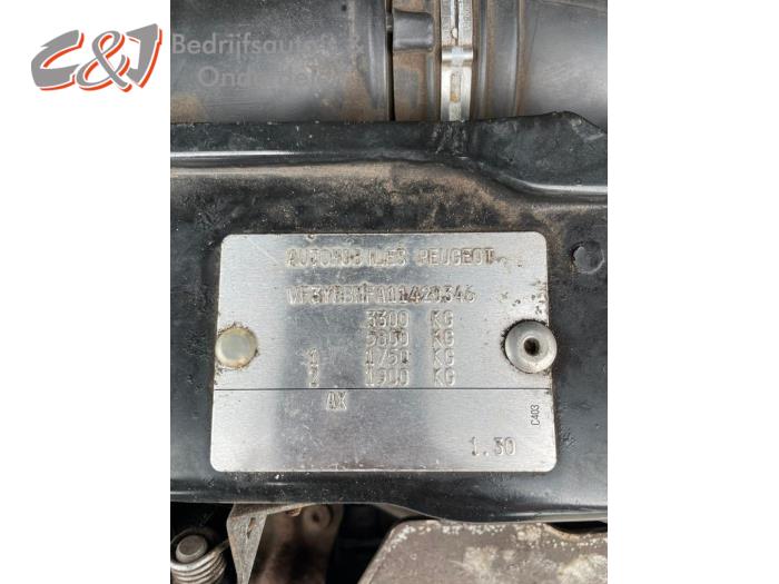 Peugeot Boxer 2.2 HDi 120 Euro 4 Sloopvoertuig (2008, Zilvergrijs)