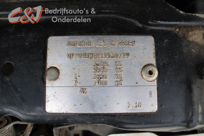 Citroen Jumper 2.2 HDi 120 Sloopvoertuig (2008, Wit)