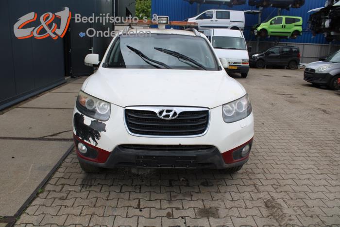 Hyundai Santa Fe II 2.2 CRDi 16V 4x4 Sloopvoertuig (2011, Wit)