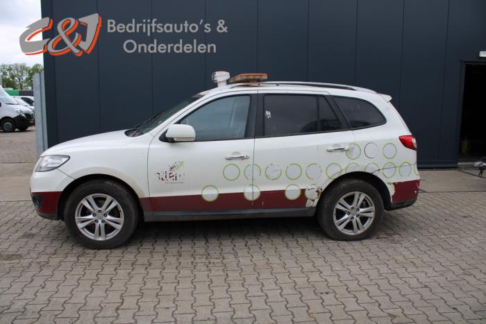 Hyundai Santa Fe II 2.2 CRDi 16V 4x4 Sloopvoertuig (2011, Wit)