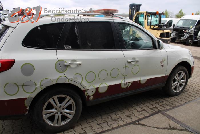 Hyundai Santa Fe II 2.2 CRDi 16V 4x4 Sloopvoertuig (2011, Wit)