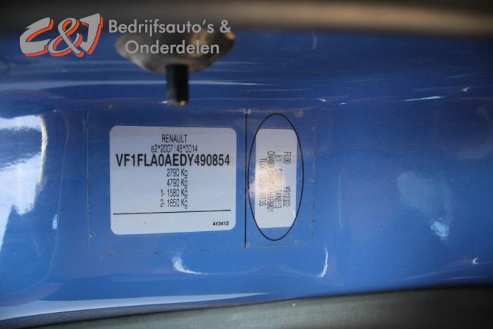 Renault Trafic New 2.0 dCi 16V 90 Sloopvoertuig (2013, Blauw)