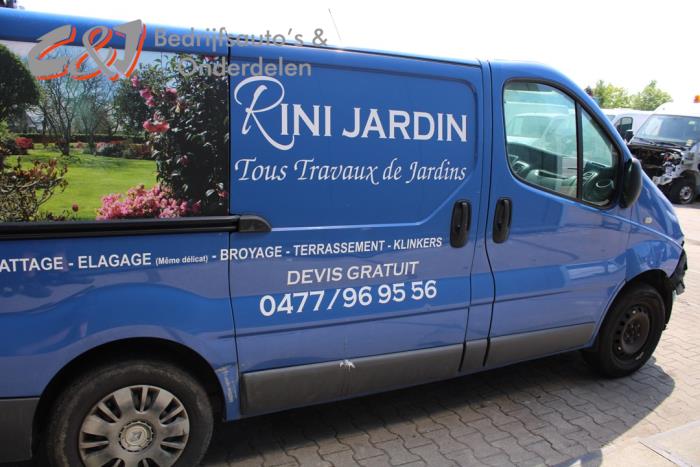 Renault Trafic New 2.0 dCi 16V 90 Sloopvoertuig (2013, Blauw)