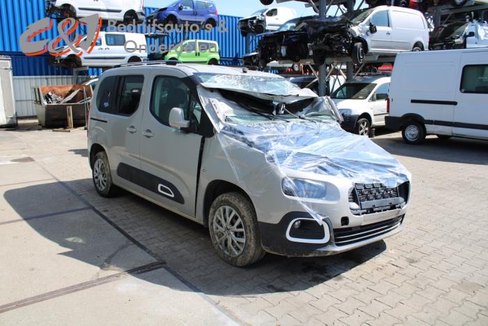 Citroen Berlingo 1.5 BlueHDi 100 Sloopvoertuig (2019, Grijs)