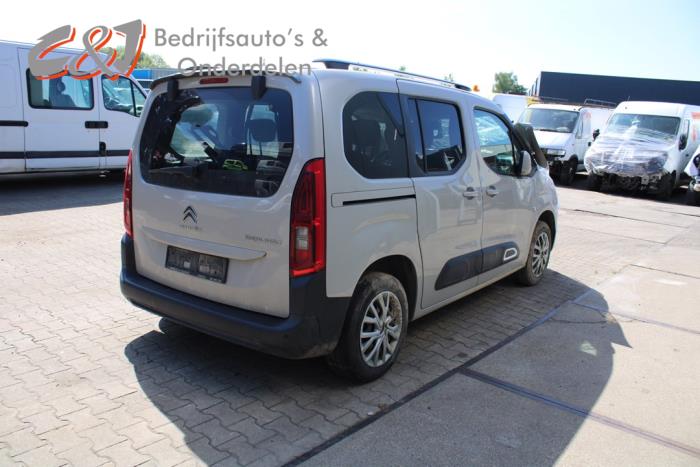 Citroen Berlingo 1.5 BlueHDi 100 Sloopvoertuig (2019, Grijs)