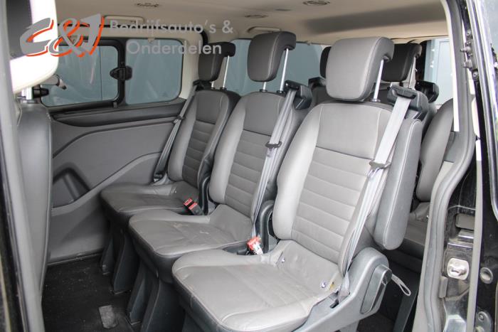 Ford Tourneo Custom 2.0 TDCi 16V Eco Blue 130 Sloopvoertuig (2020, Zwart)