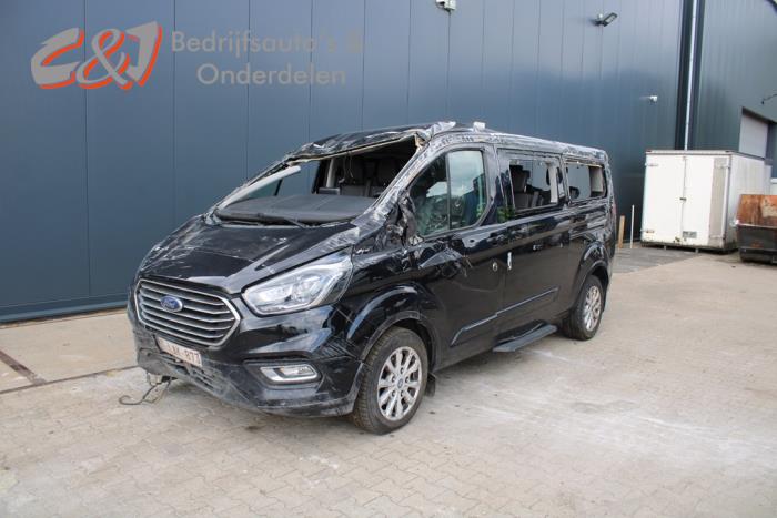 Ford Tourneo Custom 2.0 TDCi 16V Eco Blue 130 Sloopvoertuig (2020, Zwart)