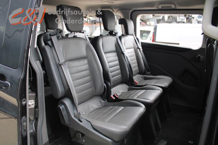 Ford Tourneo Custom 2.0 TDCi 16V Eco Blue 130 Sloopvoertuig (2020, Zwart)