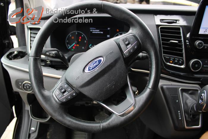 Ford Tourneo Custom 2.0 TDCi 16V Eco Blue 130 Sloopvoertuig (2020, Zwart)