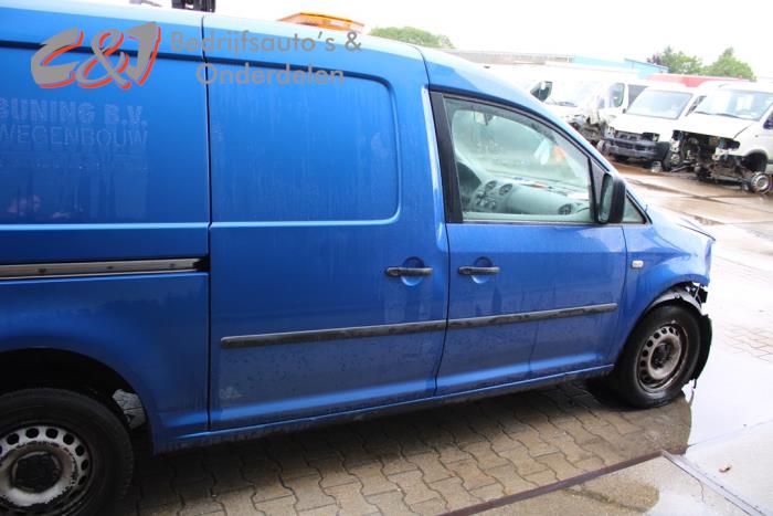 Volkswagen Caddy III 1.6 TDI 16V Sloopvoertuig (2012, Metallic, Blauw)