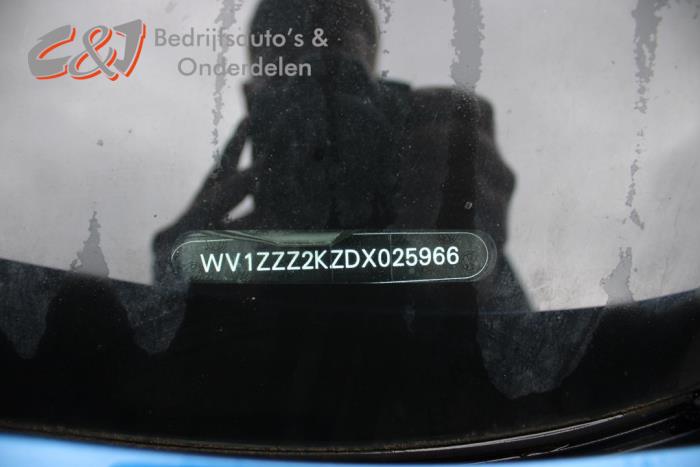 Volkswagen Caddy III 1.6 TDI 16V Sloopvoertuig (2012, Metallic, Blauw)