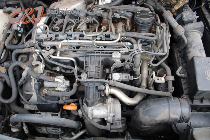 Volkswagen Caddy III 1.6 TDI 16V Sloopvoertuig (2012, Metallic, Blauw)