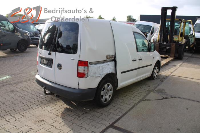Volkswagen Caddy III 1.9 TDI Sloopvoertuig (2009, Wit)